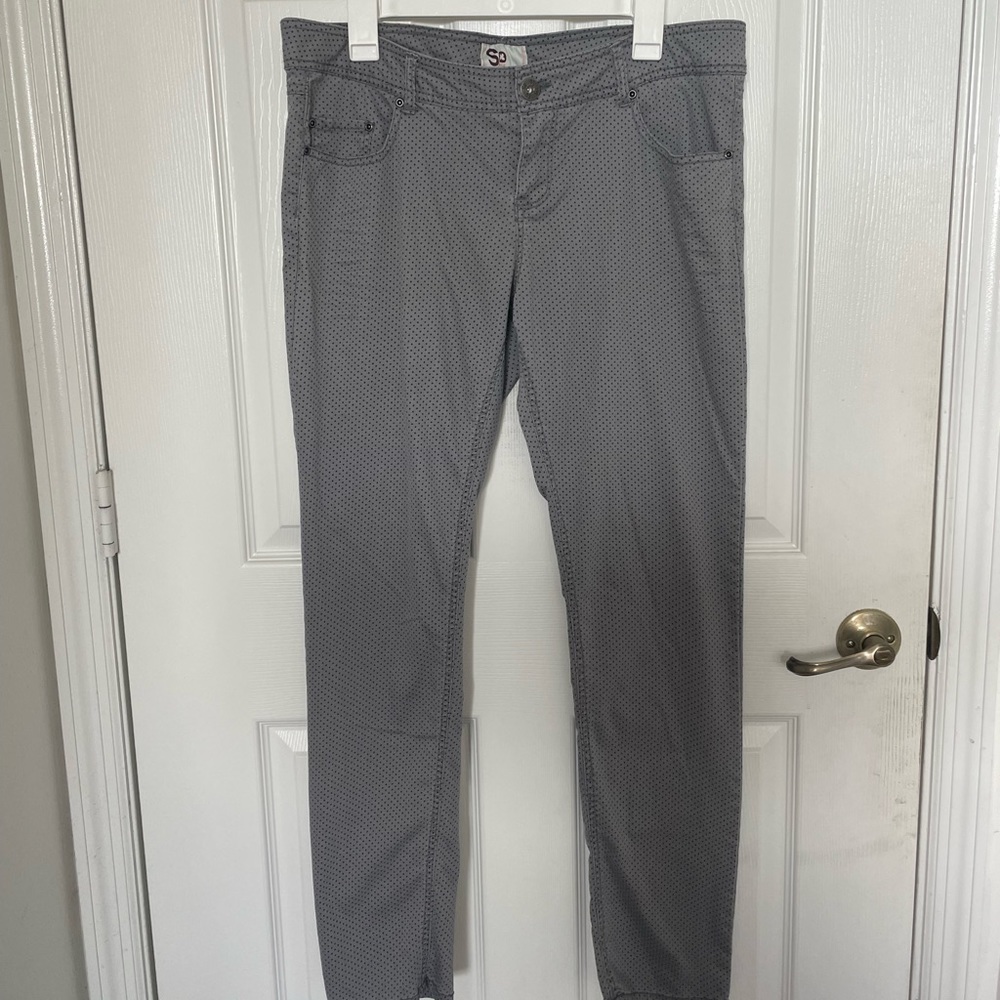 Polka Dots Skinny Stretchy Jean